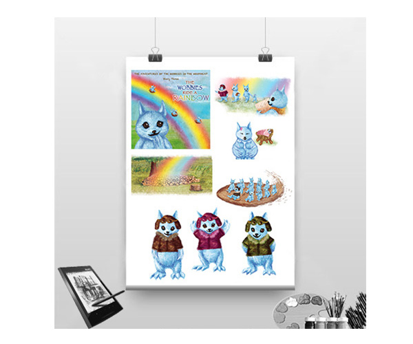 book illustration by Vavistax Heidi T